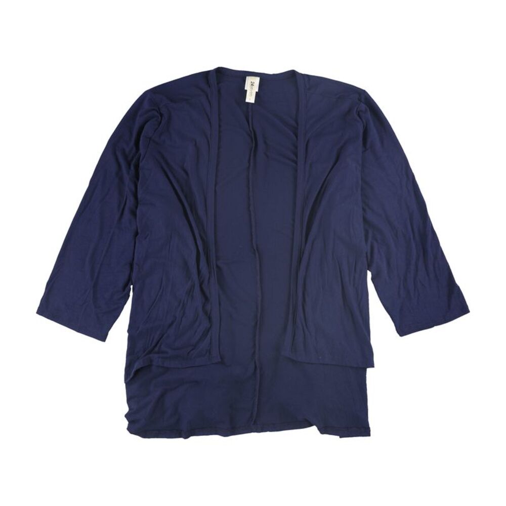24seven Womens Plus Size Elbow Length Cardigan Sweater, NWT